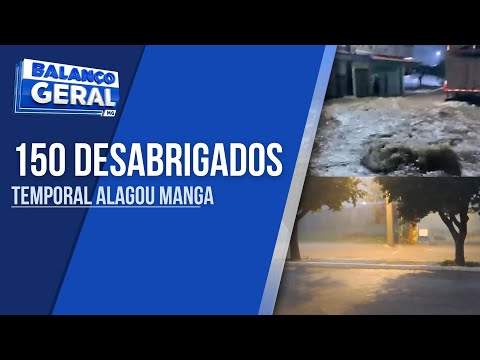 FORTE TEMPORAL DEIXA RASTROS DE DESTRUIÇÃO EM MANGA