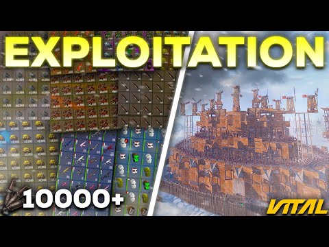 How we ABUSED Sulfur quarry for a server wide WAR on Vital EU Monthly | Rust