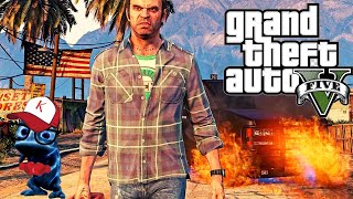 GTA 5  - # 8  - GRAND THEFT AUTO V   | GAMEPLAY | [ PS4 ] PT - BR