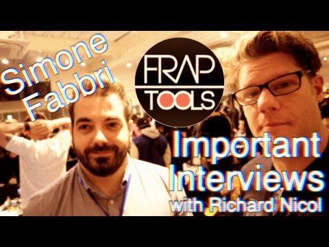 Important Interviews with Richard Nicol talks to Simone Fabbri of Frap Tools in Tokyo