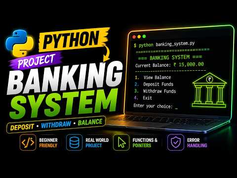 Banking System Project Using Python