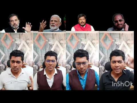 Anand Aseri Election 2024 Debate turns Funny.. Rahul Gandhi, Narendra Modi, Ramdas Athawale, Nana Patekar
