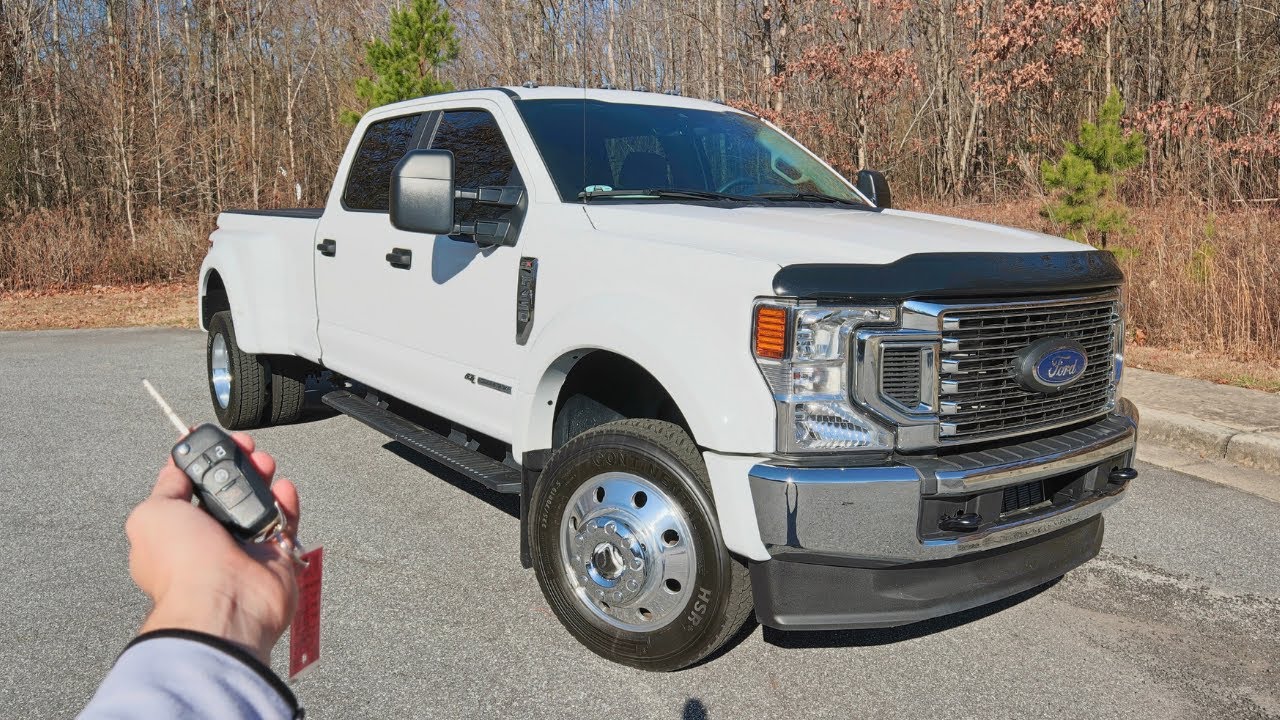 2021 Ford F-450 SuperDuty XL STX FX4: Start Up ...
