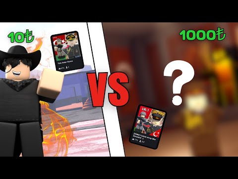 10 TL’LİK ASKER OYUNU MAPI vs 1000 TL’LİK MAP!