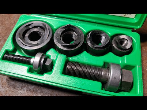 GreenLee USA Ball Bearing Knockout Punch Set Review