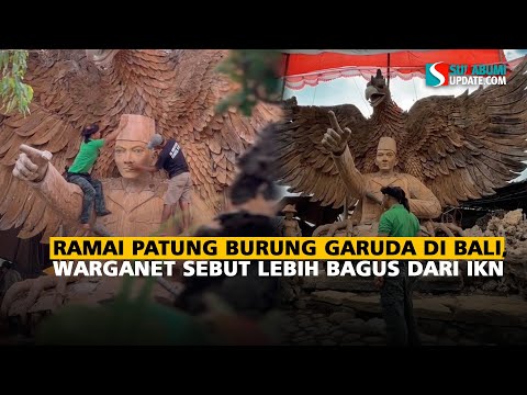 Ramai Patung Burung Garuda di Bali, Warganet Sebut Lebih Bagus dari IKN