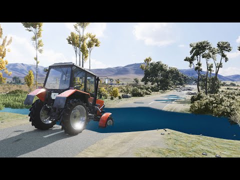 Indian Roads With Different Vehicle PART-1 | BeamNG Drive | XPHORIZON