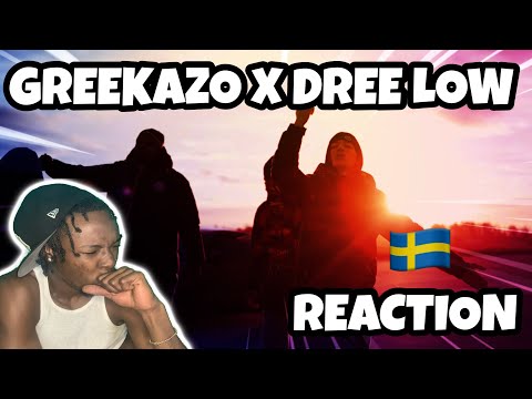 AMERICAN REACTS TO SWEDISH DRILL RAP! GREEKAZO x DREE LOW - ICE CREAM (Officiell Musik Video)