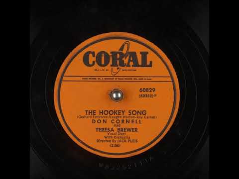 The Hookey Song ~ Don Cornell and Teresa Brewer (1952)