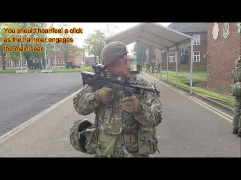 SA80 Function Test - British Army