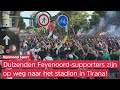 ⚽? | WAT EEN BEELDEN! | DE MARS naar het stadion in Tirana van HET LEGIOEN!