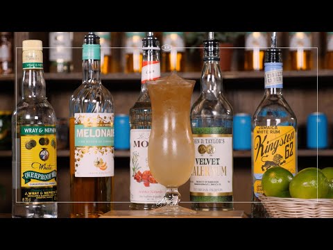 How To Make a Green Zombie | Cocktail Masterclass Drink Recipe | Vegan Friendly