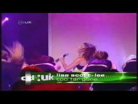 Lisa Scott Lee Too far Gone CD:UK Live