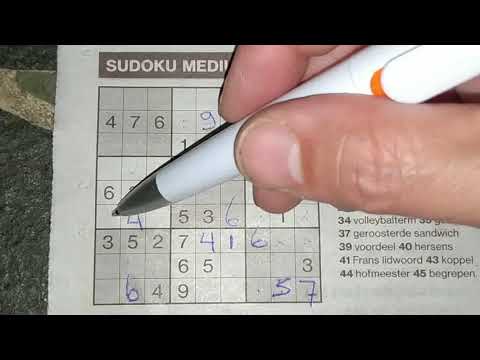 Quadra-wall in this Medium Sudoku puzzle (with a PDF file) 09-12-2019