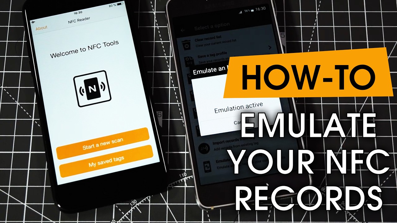 NFC Tools: How to emulate your NFC tags