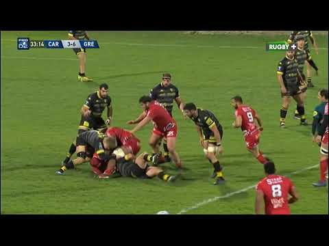 luka goginva highlights - Carcassonne  - grenoble 20-9