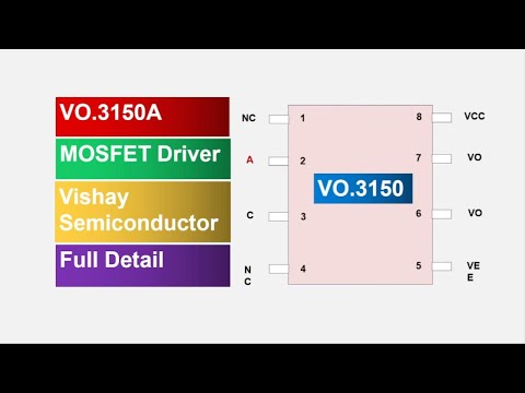 VO3150A mosfet IGBT Gate driver how is work