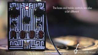 Video thumbnail for Blakemore Effects ROUS Distortion by Greg's Guitar Lessons