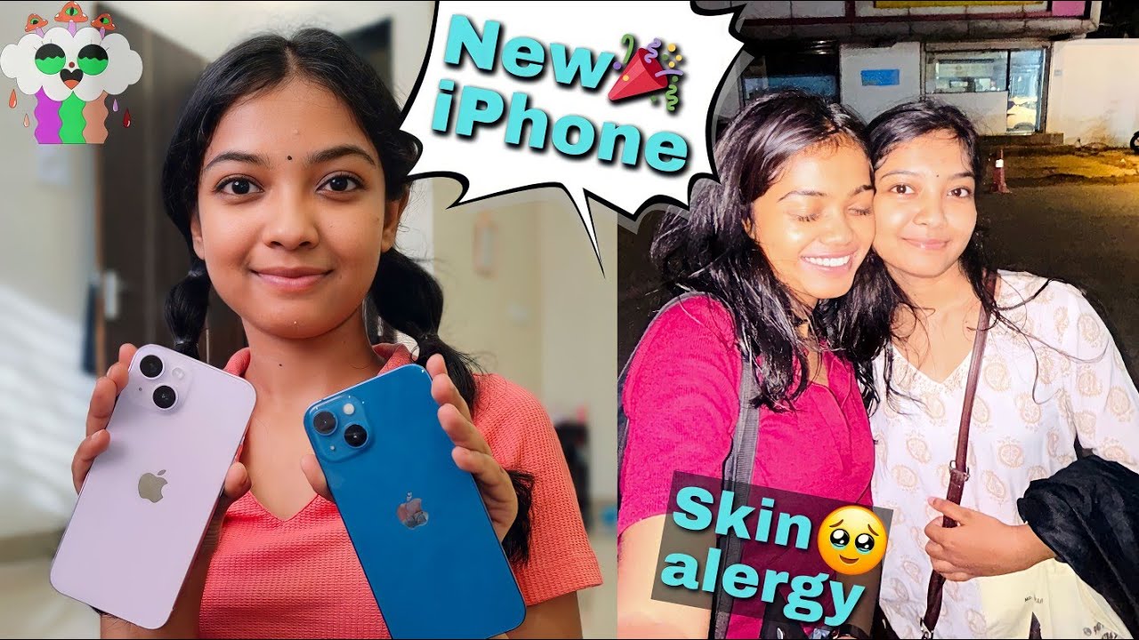 I sold my iPhone 13 and bought iPhone 14 | Meri behen ko skin alergy hogaya🥺