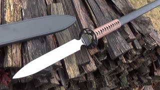 I'm Back! Happy New Year! Shinwa Has Made A Spear - Shinwa Warrior Spear ($103) Review