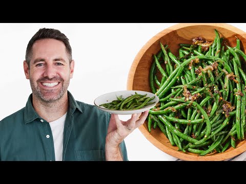 Crispy Shallot Green Beans