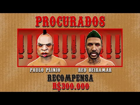 A POLÍCIA QUER A C@BEÇA DO PAULINHO & RED BEIRAMAR no GTA RP! (Modder Clips)