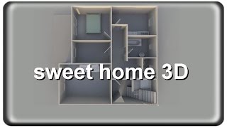 preview picture of video 'sweet home 3D Gundriss eines Mehrfamilienhauses in Bayern pixilation'