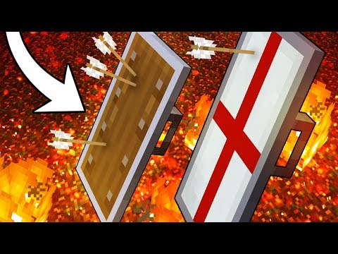 Cubey - Everything You Need To Know About SHIELDS In Minecraft!
