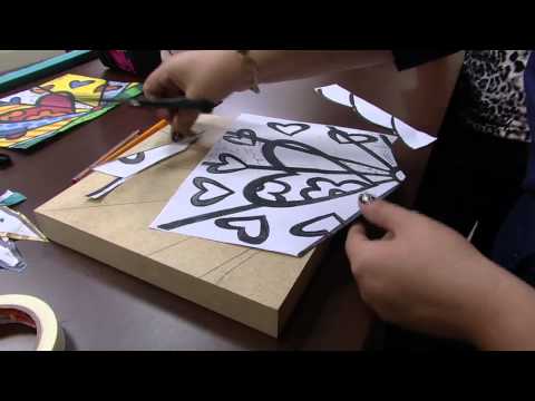 Mulher.com 28/04/2014 Andressa Guilherme Paiva - Quadro Romero Brito Parte 1