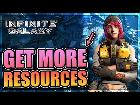Gather more resources in Infinite Galaxy [guide for asteroids and planet development]