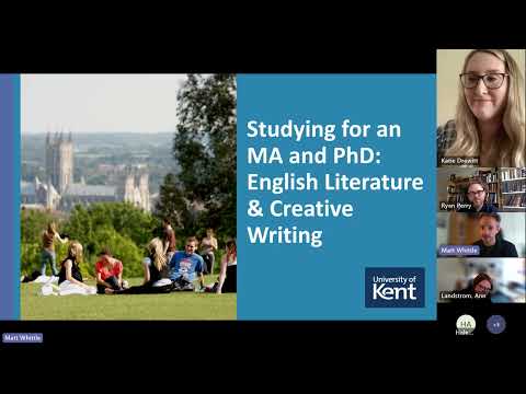 Marshall Mondays: University of Kent - 26 June 2023