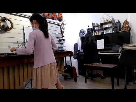 Percussion Grade 8 Marimba : Black and White Rag (with piano accompaniment)