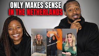 🇳🇱 American Couple Reacts to Things That ONLY Make Sense in THE NETHERLANDS