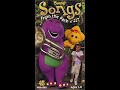 Barney Home Video Screener Barney Songs From The Park