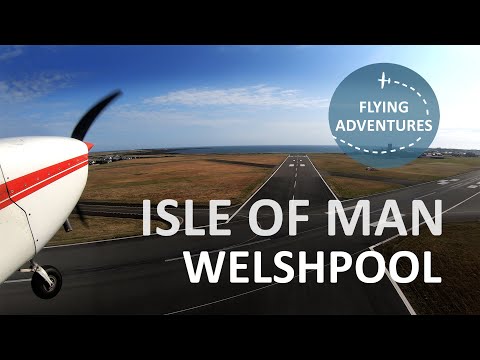[4K, ATC] Flight from The Isle of Man to Welshpool