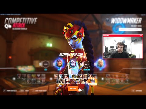 HYDRON PRO HANZO AND WIDOW GAMEPLAY! [ OVERWATCH 2 TOP 500 SEASON 6 ]