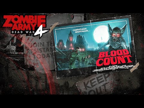 BLOOD COUNT DLC | Zombie Army 4 Dead War Walkthrough Gameplay | Part 11