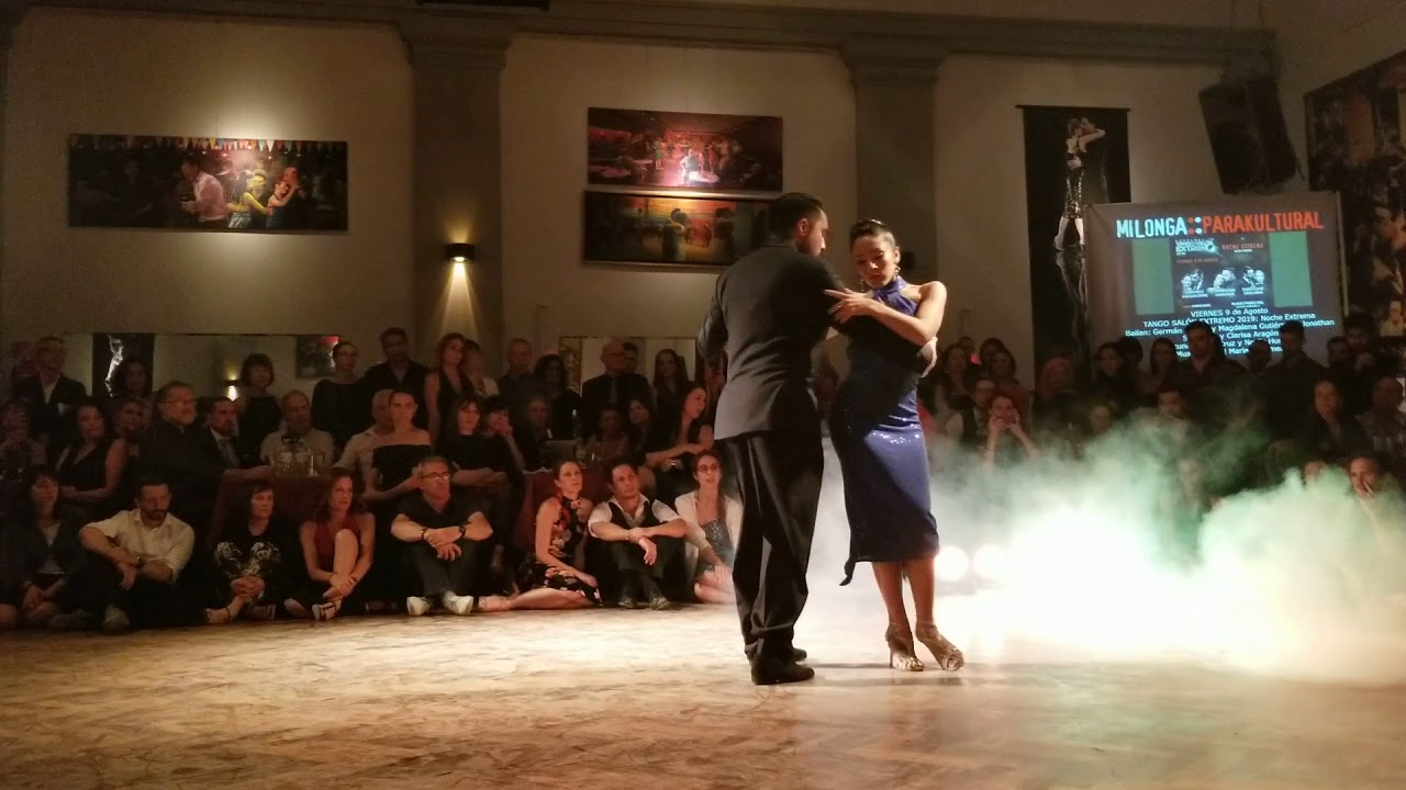 Clarisa Aragón & Jonathan Saavedra - TangoSalon Extremo at Salon Canning on 8/9/19 (1 of 2)