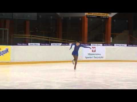 8 Viktoryia LIAKHAVA BLR SP Junior Ladies MNNTC2013