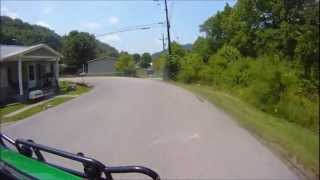 preview picture of video 'Driving Through Evarts, KY - Home of Black Mountain Off-Road Park'