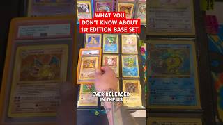 My COMPLETE 1st Edition Base Set Master Set Pokemon card collection! #pokemoncards