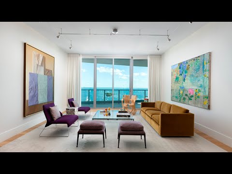 Tour an Exclusive Home at Coconut Grove’s Luxurious Grovenor House | 2627 S Bayshore Drive #2403