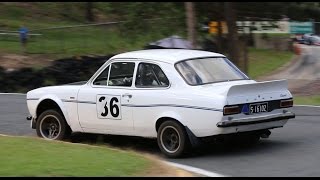 preview picture of video 'Supercharged Ford Escort - insane SC sound -Mount Cotton Hillclimb'