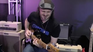 Video thumbnail for [NAMM] Roland Ultimate Blues Tone Capsule and Blues Cube Hot Amp by Audiofanzine in English