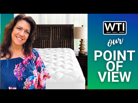 Mandarin Home Bamboo Mattress Topper - WTI product video review