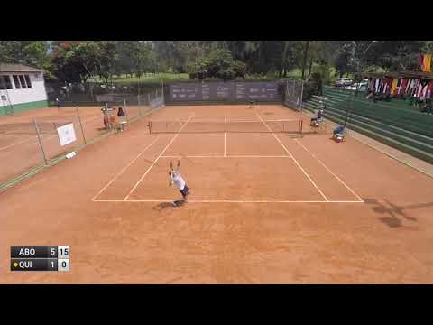(4)Valerio Aboian v. Michael Quintero Aguilar - singles - M25 MEDELLIN