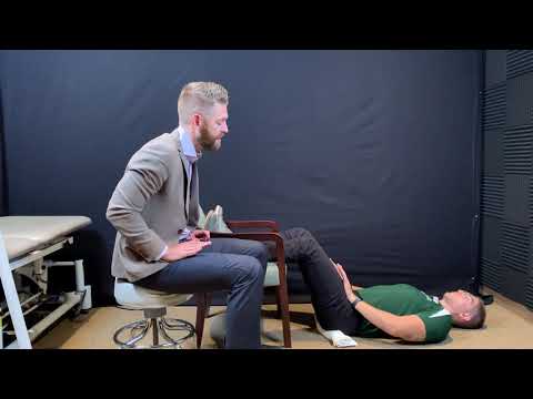 Supine Hip Flexor Stretch - The Jackson Clinics Physical Therapy