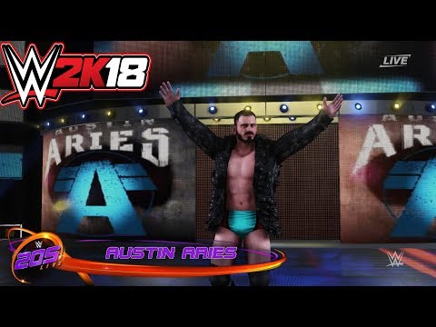 WWE 2k18 PC: Austin Aries Returns to 2k18