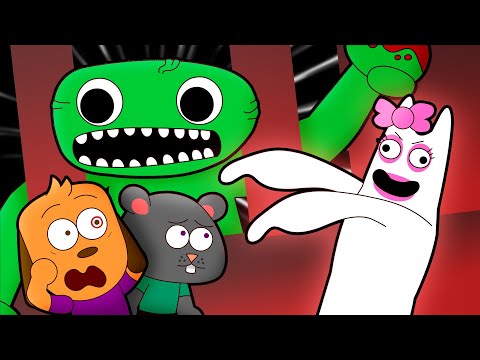 Dogo e Ratch em Garten of Banban 2 - Parte 3 | A creche do Banban | Animação