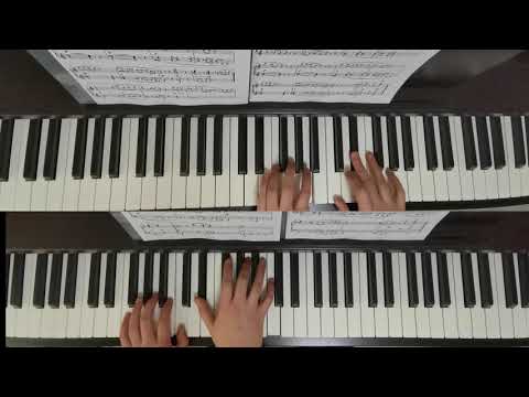Mike Cornick Jazzy Duets Piano On You Marks (1 piano 4 hands)